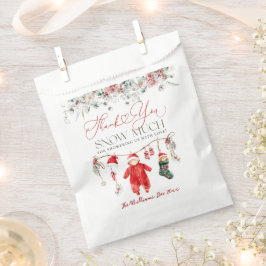 Sacolinha Papais noeis Chá de fraldas de Natal do bebê Gêner