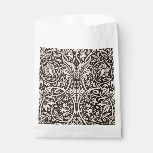 Sacolinha Papel de parede floral Narciso William Morris (Frente)