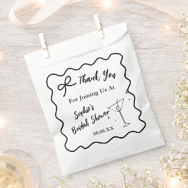 Sacolinha para Lembrancinha de Chá de Noiva Retro 