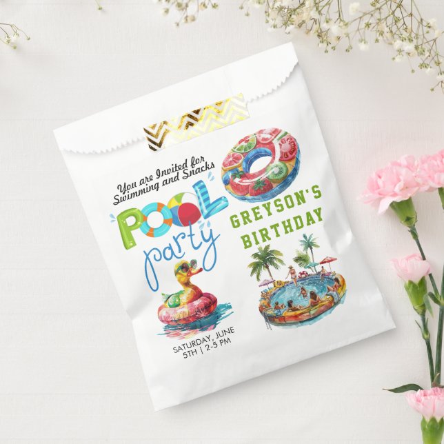 Sacolinha Parceiro de Piscina Adulto de Verão Praia de Anive (Selado)