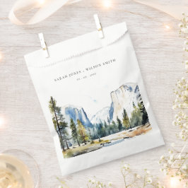 Sacolinha Parque Nacional Chic Yosemite CA Watercolor Casame