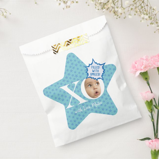 Sacolinha Parte do primeiro aniversario do bebê engraçado |  (Selado)