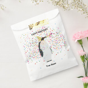 Sacolinha Partida de pinguins - Animais na Festa de anivers