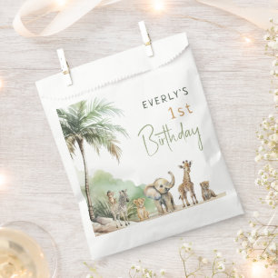 Sacolinha Partido Aniversário de criança Selgle Safari