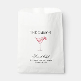 Sacolinha Partido Bach do Kit de Cobertura de Cocktail do Cl