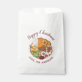 Sacolinha Partido Jante de Natal UK Comida Festiva Britânica