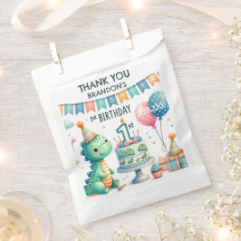 Sacolinha Partido primeiro aniversario Dinossaur Dino