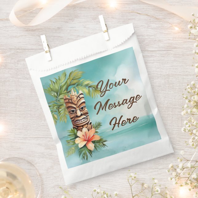 Sacolinha Partido Tropical Tiki (Cortado)