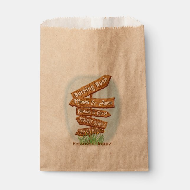 Sacolinha Passagem "Sinais daquela época" Goodie Favor Bag (Frente)