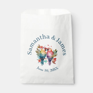 Sacolinha Pássaros Adoráveis Pastas Aquáticas