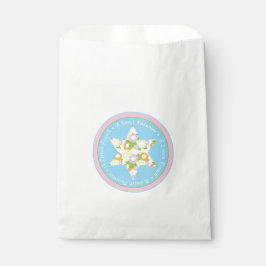 Sacolinha Passover "Pastel Flowers" Goodie Favor Bag