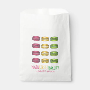 Sacolinha Pastel French Macaron Cookery Compro de pastelaria