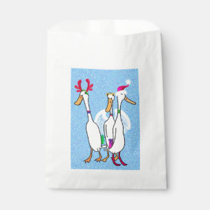 Sacolinha Patos do traje do Natal