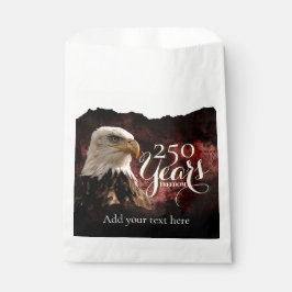 Sacolinha Patriotic Eagle 250 Years Party Favor Bags