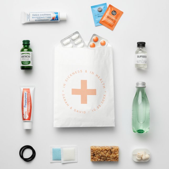 Sacolinha Peach Emergency Kit Em Doença e Saúde (Criador carregado)