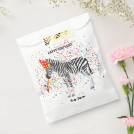 Sacolinha Peixe-zebra - Animais na Festa de aniversário