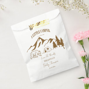 Sacolinha Pequena chá de fraldas da aventura da câmara