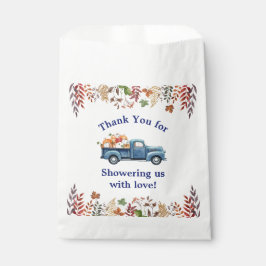 Sacolinha Pequena Chá de fraldas de Abóbora Favorecendo Bols