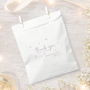 Sacolinha Pequeno Chá de fraldas De Jardim De Borboleta Obri