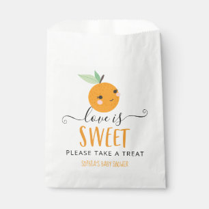 Sacolinha Pequeno Cutie Citrus Love é doce Favor Bag