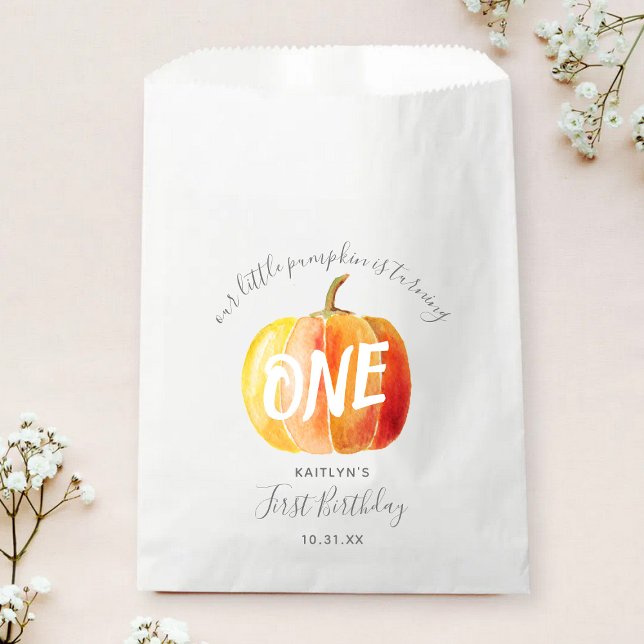 Sacolinha Pequeno primeiro aniversario (Criador carregado)