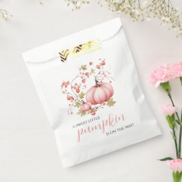 Sacolinha Pequeno Pumpkin Blush Autumn Berry Chá de fraldas