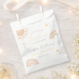 Sacolinha Pequeno raio sol chá de fraldas do arco-íris solar