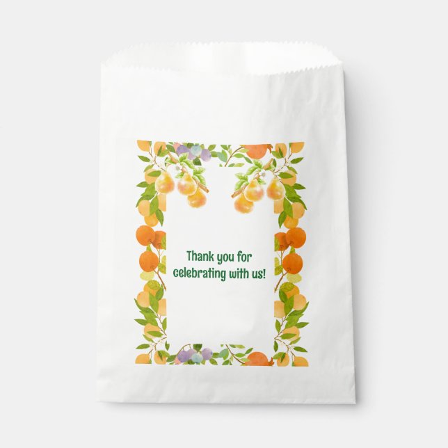 Sacolinha Peras Dizem Obrigados (Frente)