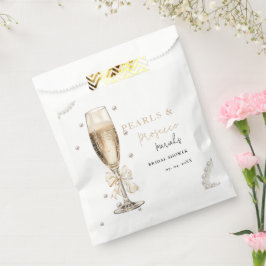 Sacolinha Pérolas & Prosecco Chá de noiva