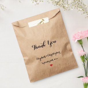 Sacolinha Personalizado DIY Elegante Agradecimento Roteiro F