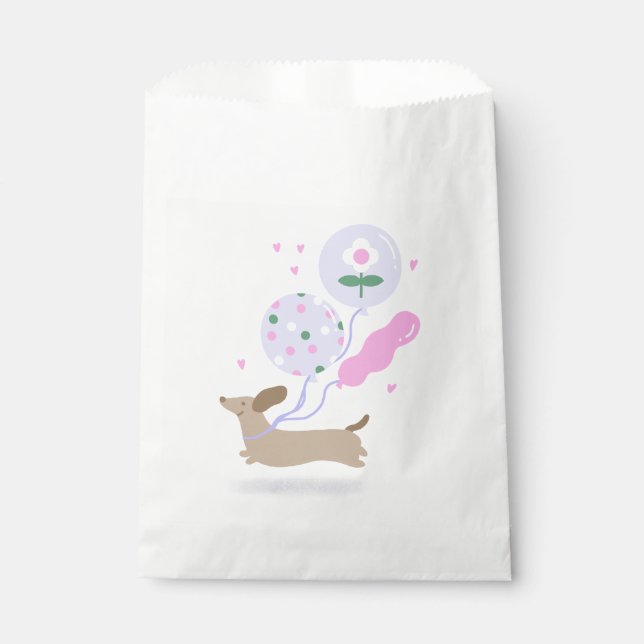 Sacolinha Personalizado Obrigado Festa de Aniversário do Dac (Frente)