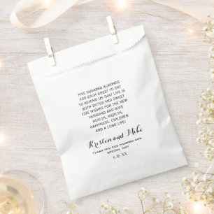Sacolinha Personalizado Obrigado Sugared Casamento De Amêndo