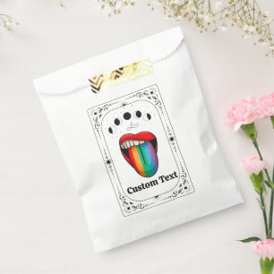 Sacolinha Personalize Tarot LGBT Orgulho Arco-íris Gay Trans
