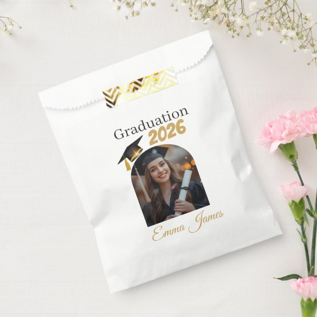 Sacolinha Personalized Graduation Favor Bags Class of 2026 (Selado)