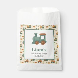 Sacolinha Personalized Train Kids Birthday Party 