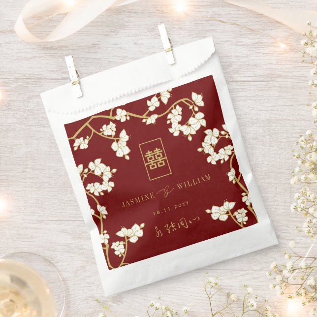 Sacolinha Pêssego de marfim/ameixa Brilha Felicidade Dupla C (Cortado)