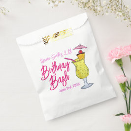 Sacolinha Piña Colada Puerto Rican Pineapple Cocktail Party