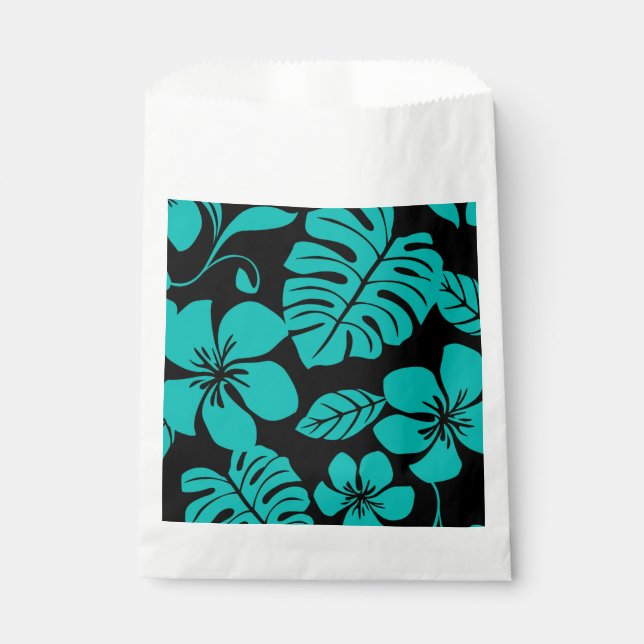 SACOLINHA PINK BIKINI (PRETO/TEAL) (Frente)