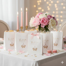 Sacolinha Pink Islamic Aqiqah Baby Girl Favor Bag