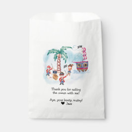 Sacolinha Piratas Treasure Hunt Map Kids Boy Aniversário