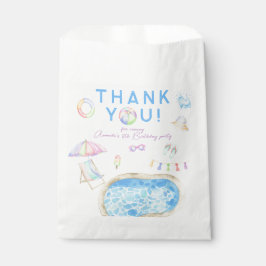 Sacolinha Piscina de Festa de aniversário de água Nadando Ob