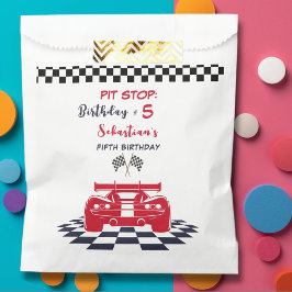 Sacolinha Pit stop race aniversário de criança