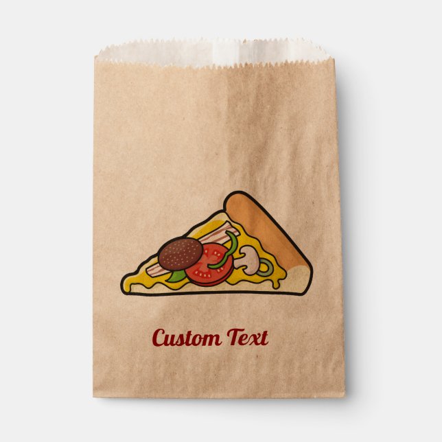 Sacolinha Pizza Slice Favor Bag (Frente)