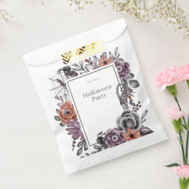 Sacolinha Placa de Festa de aniversário de Dia das Bruxas Sp