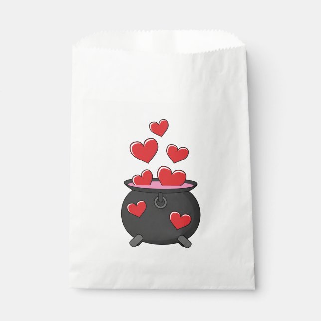 Sacolinha Poção do Amor Corações (Frente)