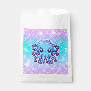 Sacolinha Polvo azul-claro