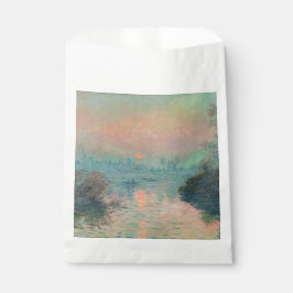 Sacolinha Pôr do sol de Monet no Impressionismo de Arte Fina