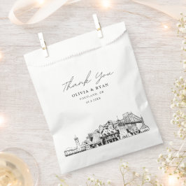 Sacolinha Portland Wedding Personalised Favor Bag