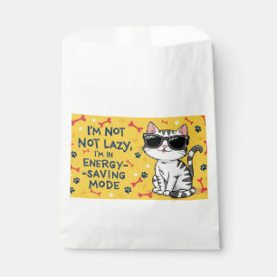 Sacolinha Poster de Gato Engraçado, Gato de Cartoon vestindo