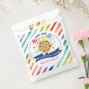 Sacolinha presente de biscoito nas férias de verão